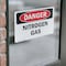 Signmission Nitrogen Gas Danger Sign, Vinyl Decal, 10in W x 7in L, 2PK OS-2PACK-DS-D-710-L-2457 - alternate 3